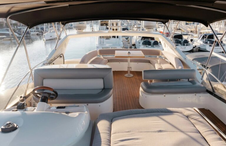 Upholstery for Boats That Combines Luxury and Comfort